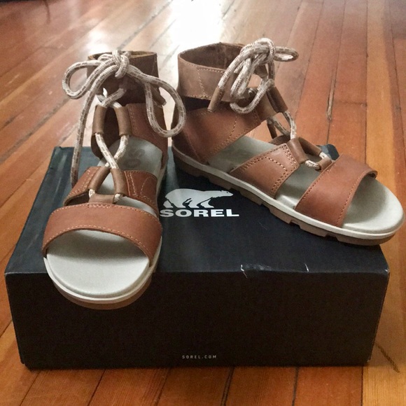 sorel torpeda lace sandal